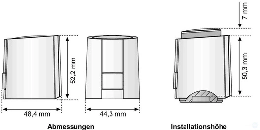 10x Siłownik termoelektryczny Mohlenhoff Alpha 5 (NC) z adapterami 230V