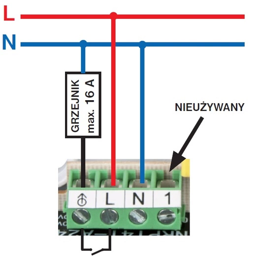 Termostat pokojowy Elektrobock PT14-P