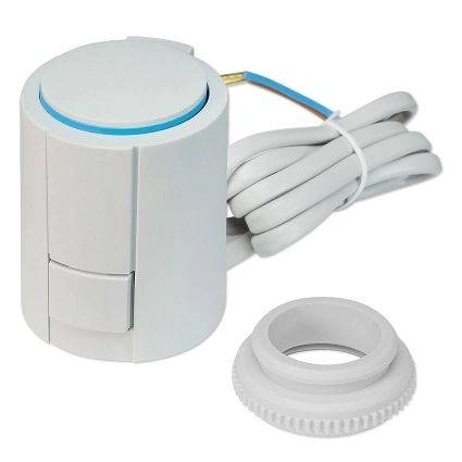 10x Siłownik termoelektryczny Mohlenhoff Alpha 5 (NC) z adapterami 230V