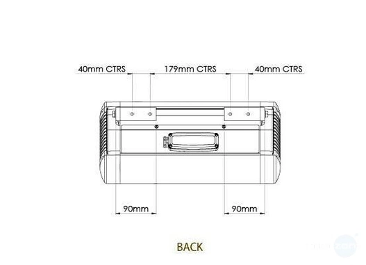 Promiennik podczerwieni Tansun Sorrento Ceramic Single 1300W