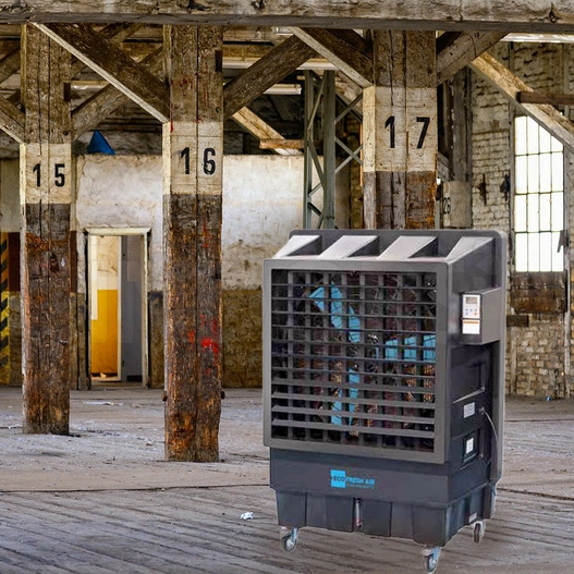 Klimator Przenośny Wodny do hal Eco Fresh Air FRE18001 do 300m2 18000m3/h UV