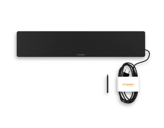 Panel grzewczy na biurko ETHERMA LAVA DESK TOP czarny