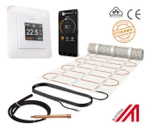 Zestaw mata grzewcza Etherma DS 3,5m2 160W/m2  z termostatem eTouch Pro WiFi, białym