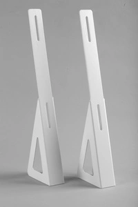 Metalowe nóżki Grosmann do paneli na podczerwień Infra ISP, białe L