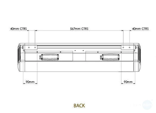 Promiennik podczerwieni Tansun Sorrento Ceramic Double 2600W