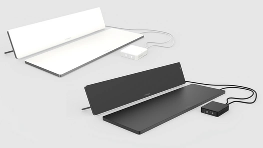 Stanowiskowe panele na podczerwień ETHERMA LAVA DESK ZONE czarny