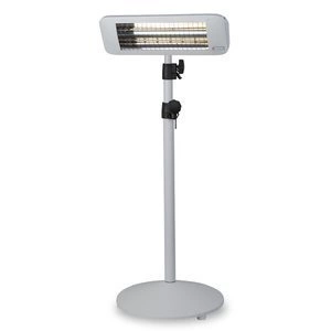Wolnostojący promiennik podczerwieni ComfortSun 2000W  Smart Low Glare ze statywem, biały